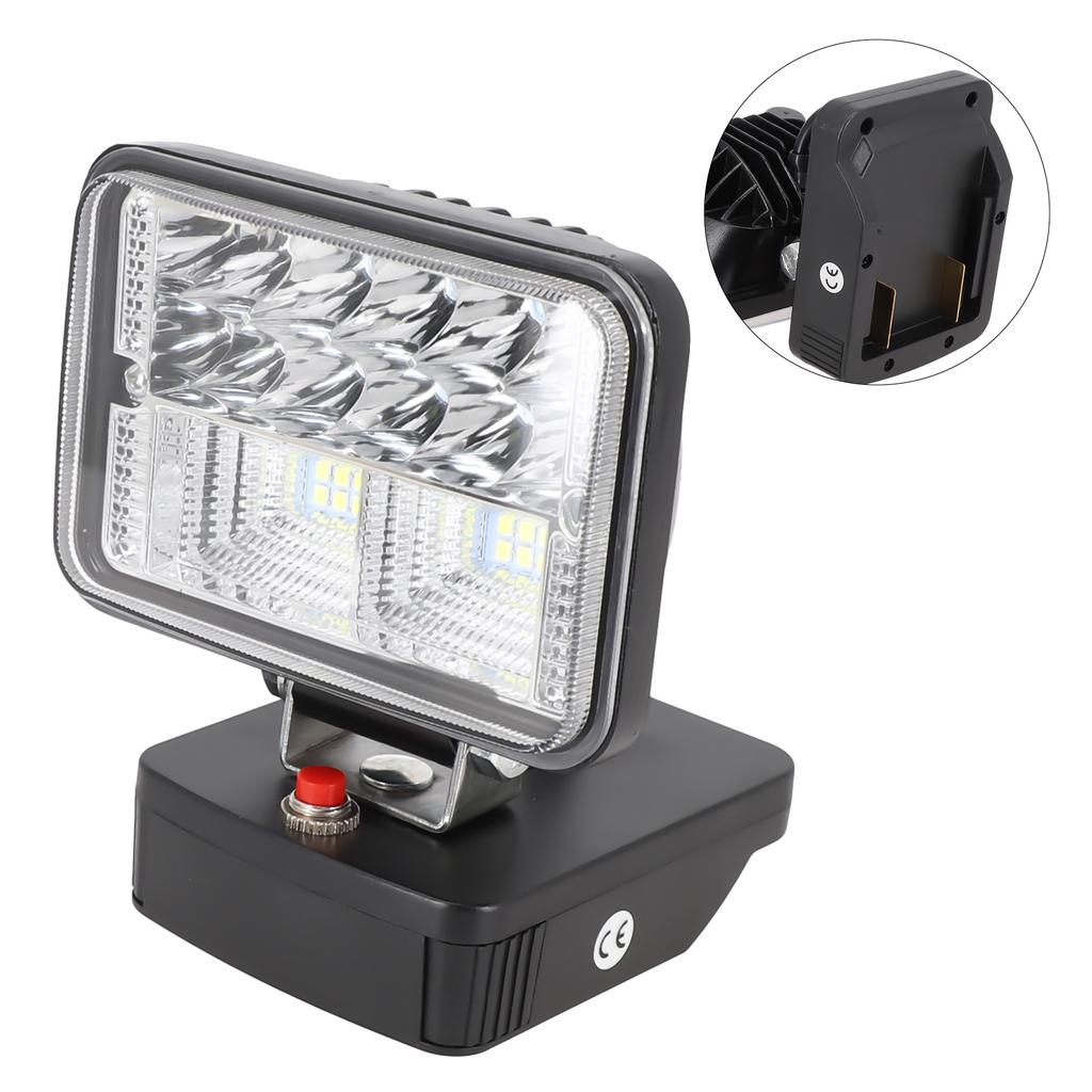 Driving Work LED Work Light For Car 30W Tool Accessories Battery For Metabo 18V Li-Ion 18V Lithium-ion Battery