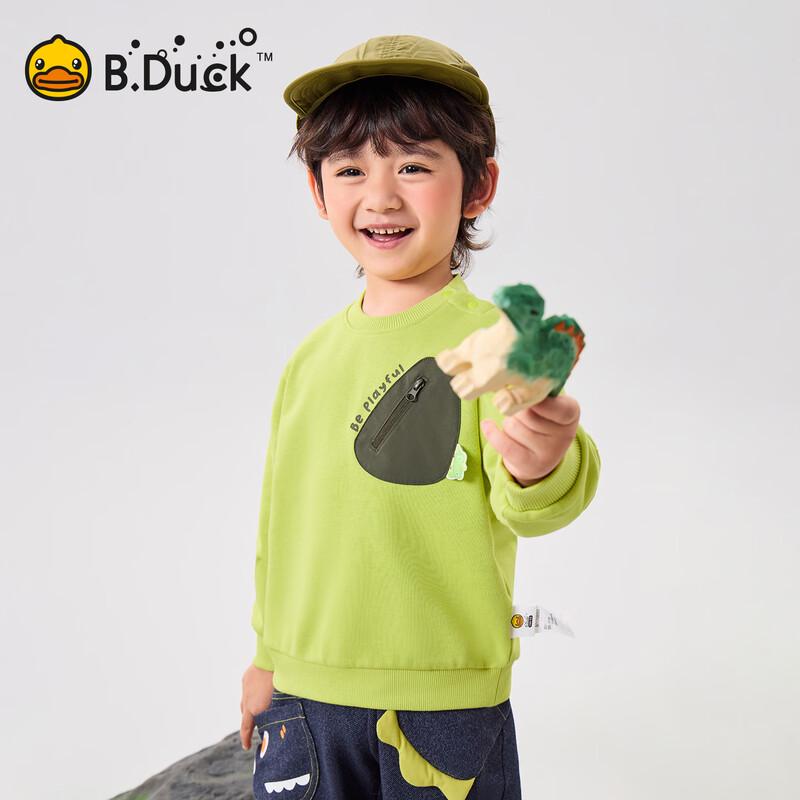 B.Duck Boys' Crewneck Sweatshirt