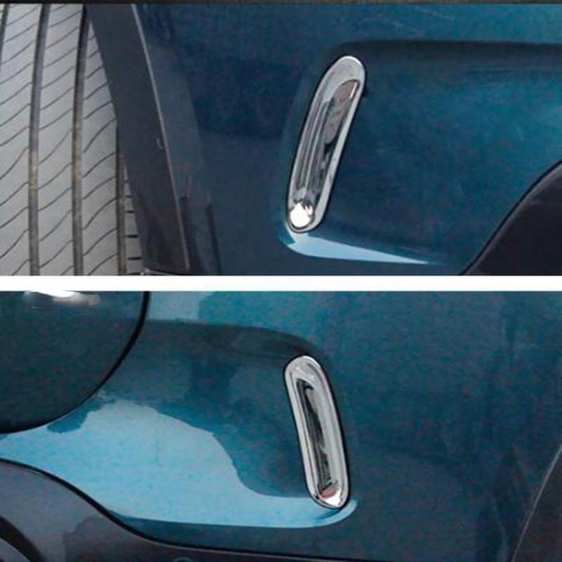 For Citroen C5 Aircross 2018 - ABS Chrome Front Rear bumper Fog Lights Lamp Cover Frame Auto Trim Exterior Kit Accessories