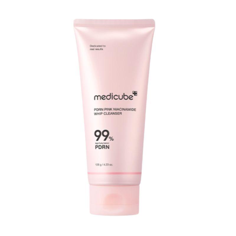 Medicube PDRN Pink Niacinamide Whip Cleanser Brightening Deep Pore Foam Cleanser 120g 1