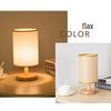 Datouren Modern Wooden Bedside Table Lamp