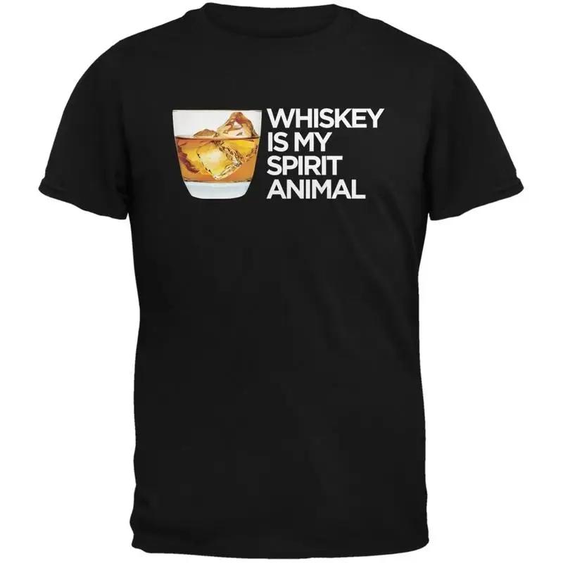 Whiskey Is My Spirit Animal T Shirt