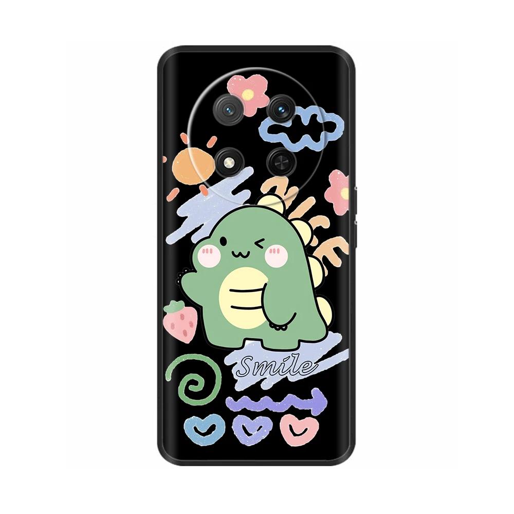 For Honor X9C Case Magic 7 Lite Cartoon Soft Liquid Silicone Phone Casing For Honor Magic7 Lite HonorX9C Protection Back Cover