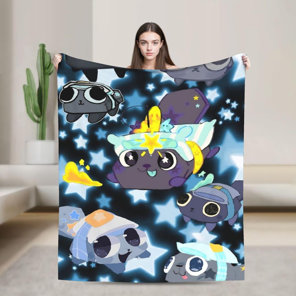 Dandys World Astro Blanket Quality Warm Throw Blanket Spring Picnic Living Room Novelty Bedspread