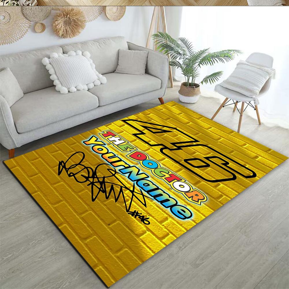 Doctor46 Customized Name Carpet Suitable For Balcony Outdoor Hallway Game Room Antislip Carpet Decorate Offices