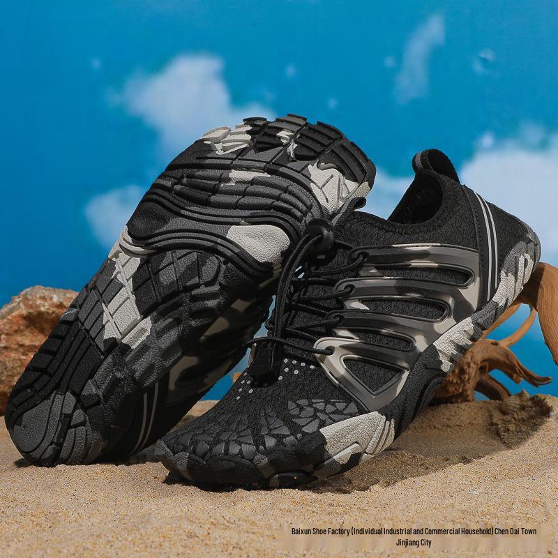 

Outdoor Five-Finger Barefoot Water Shoes for Rafting, Beach, Lightweight, Breathable, Anti-Slip, Quick-Drying Anti-Cut Wading Shoes 35