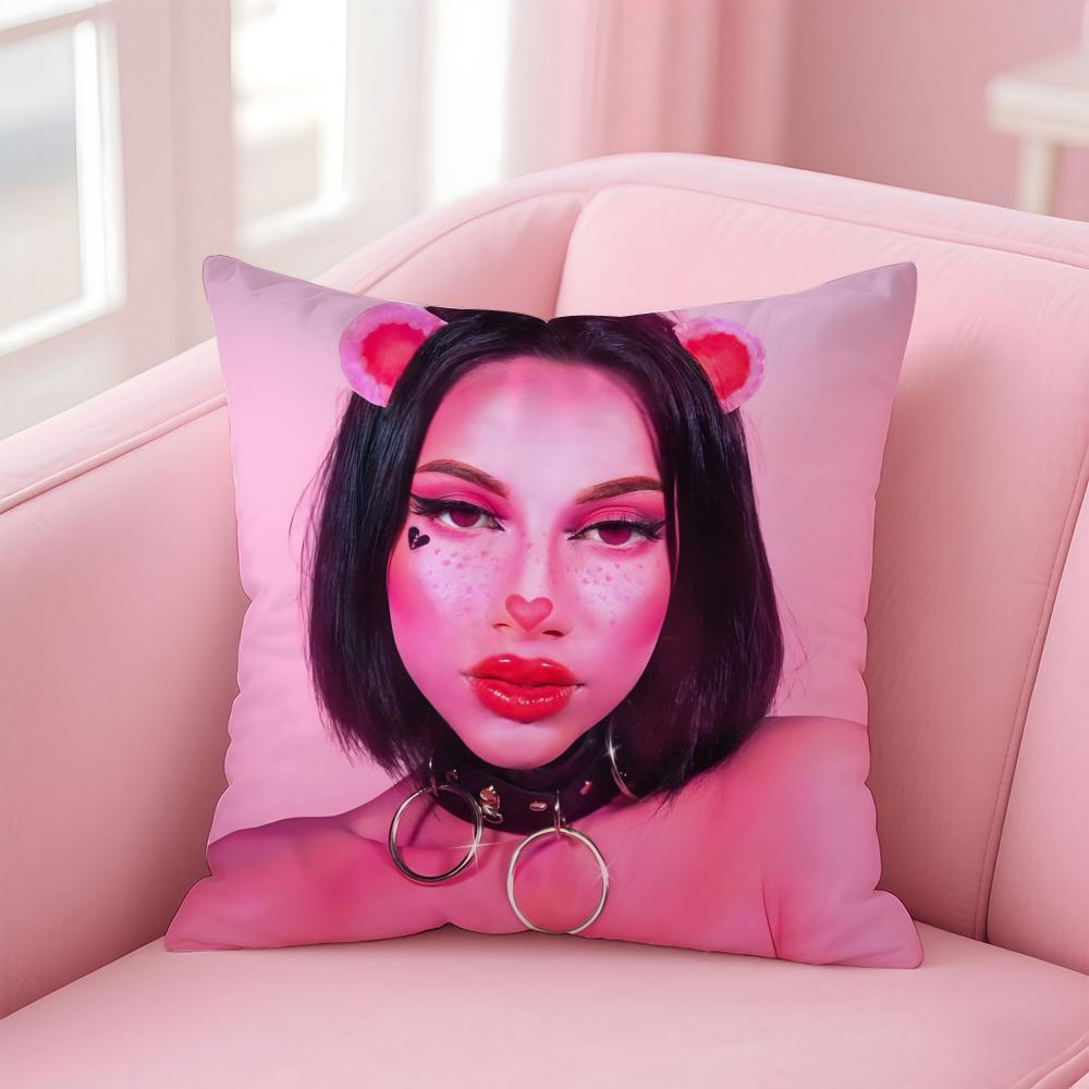 OOmar Courtz Album PRIMERA MUSA Cushion Cover Pillow Case Soft Friendly Fabric  Concealed Zipper