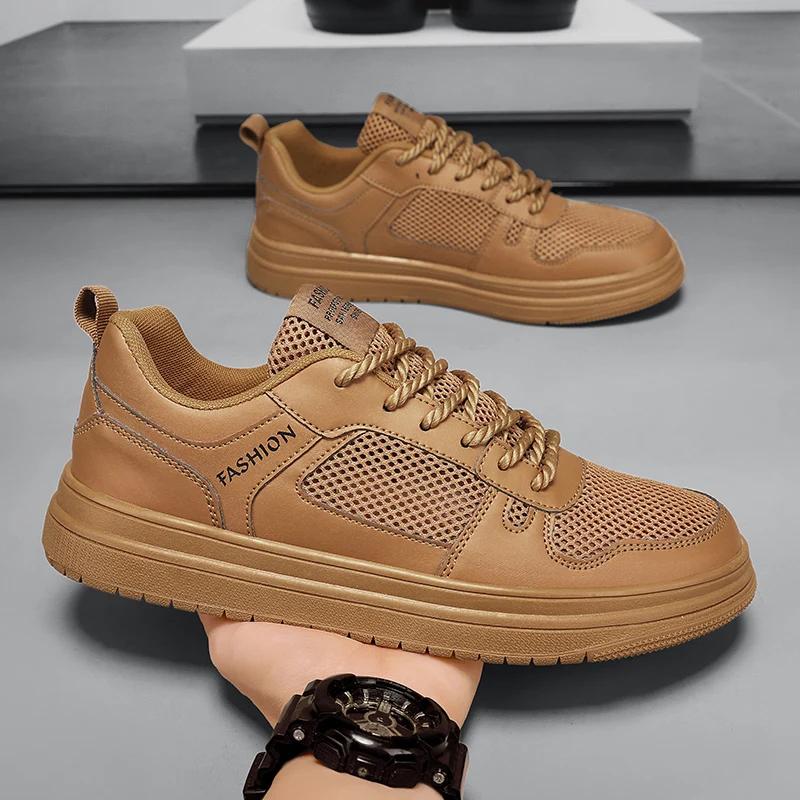 Men's Breathable Classic Running Sports Shoes Fashionable Brand Comfortable Mesh Casual Flat Shoes Hot Selling Men Tennis Shoes