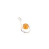 Natural Citrine Gemstone 925 Sterling Silver Jewelry For Women's Gift Pendant1" CP-24-1