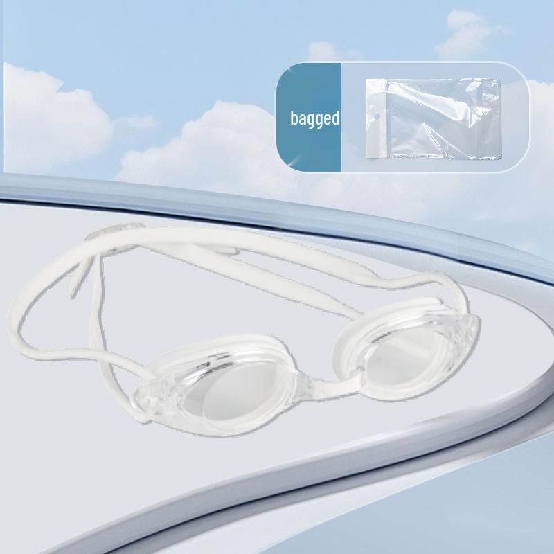 High Definition Waterproof Anti-Fog Racing Swimming Goggles for Adults - Unisex
