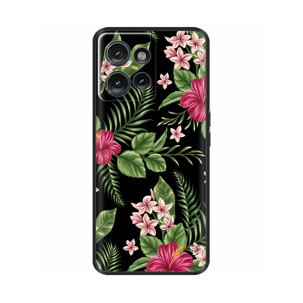 Black Case For Motorola MOTO Edge 50 5g Back Cover Phone Case For MOTO Edge 50 Edge50 Soft Silicone Bumper Shockproof Para Coque