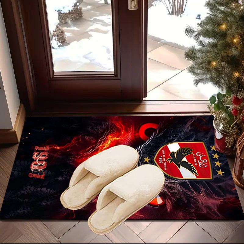 Ahly Football club Printed Area Rug for Office, Chair Rug, Decorative Carpet Floor Mat, Large Size Fan gifts Christmas gifts