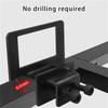 Not Shifts Bed Frame Brackets Strong Metal Plates Mattress Anchors Hardware for Permanent Mattress Positioning
