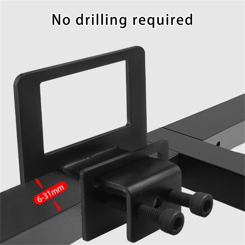 Not Shifts Bed Frame Brackets Strong Metal Plates Mattress Anchors Hardware for Permanent Mattress Positioning