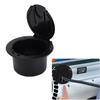 Round Electrical Power Cable   for ,  , , White Power Cable Cover, 2 Sets of   ABS Cable