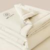 1pc Unprinted Cotton Quilt  Cool Summer Air Conditioning  Solid Color  Skin Friendly  Washable  Lightweight