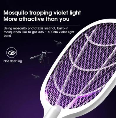 8-Lamp Electric Mosquito Swatter USB 2 In 1 Fly Swatter Household Mosquito Killer Lamp Strong Mosquito Attractant Mosquito Trap