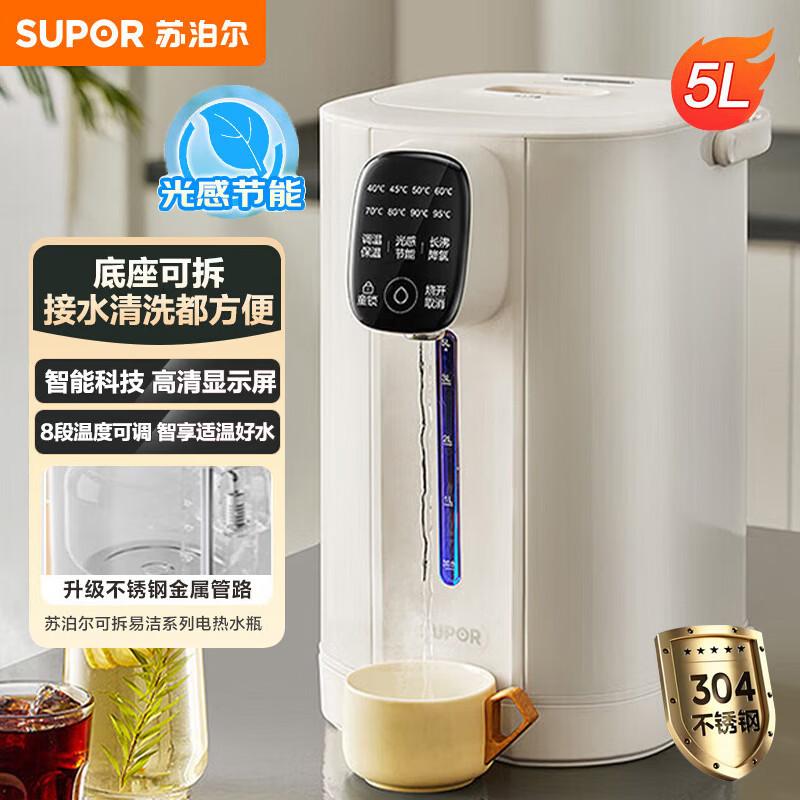 SUPOR Electric Kettle 5L with 8-Stage Temperature Control