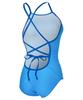 Laelliseupocheu [Psla125 Blu] Stripe Backless Double Strap Blue