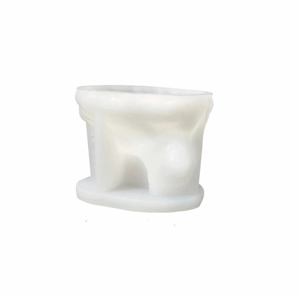Flexible Cloak Wolf Dog Mold Cute Candle Ornament Mould Silicone Candle Mold  Resin Decoration Style B