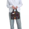 Colorful Mexican Pattern Traditional And Festive Insulated Lunch Bag for Women Children Food Boxes Thermal Lunch Box Tote