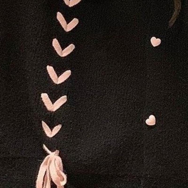 Women Love Cotton Strap Knitted Cardigan Korean Style Fashion Lady Sweaters Autumn Versatile Loose Female Sweater Coat