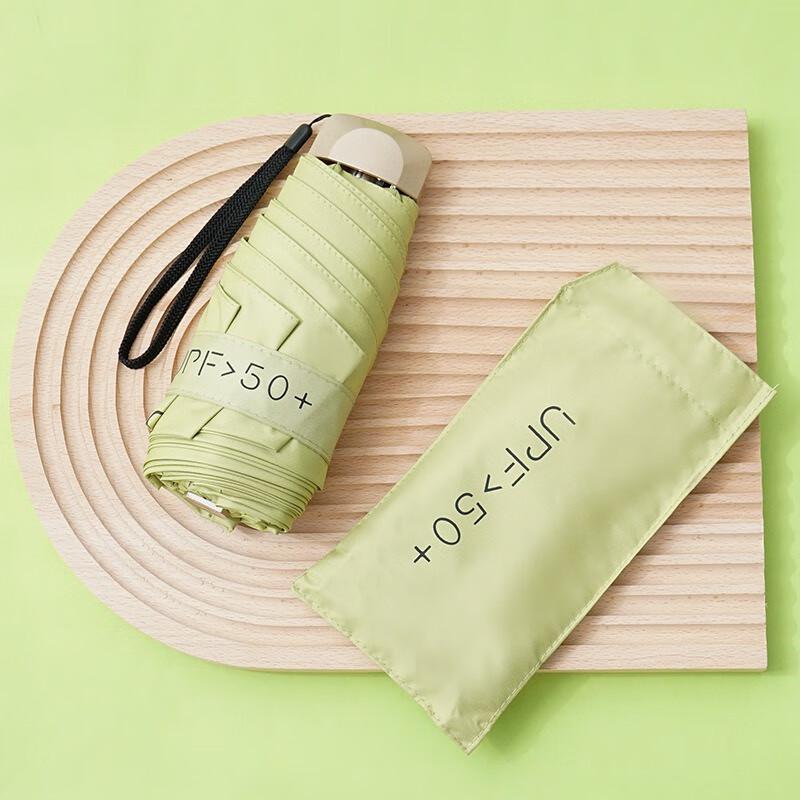 Nanqiao Portable UV Protection Flat 5-Fold Umbrella