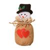 Christmas Candy Bag Reusable Christmas Treat Bag for Goodies Fruits Holiday Gift Storage Bags