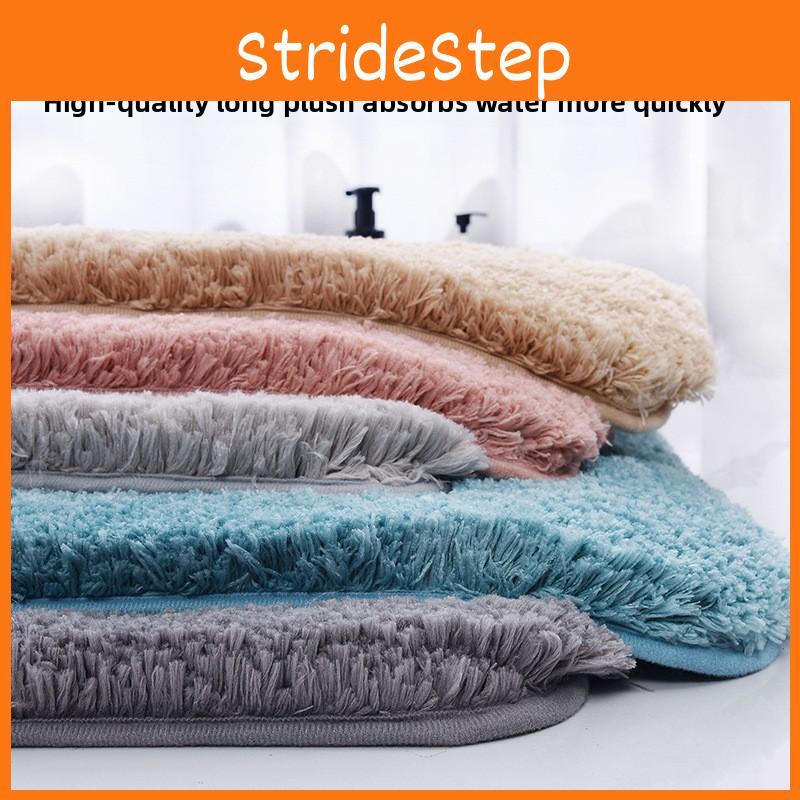 Water Thick Absorbent Microfibre Bath Mat Washable Non Slip Plush Mats Bath