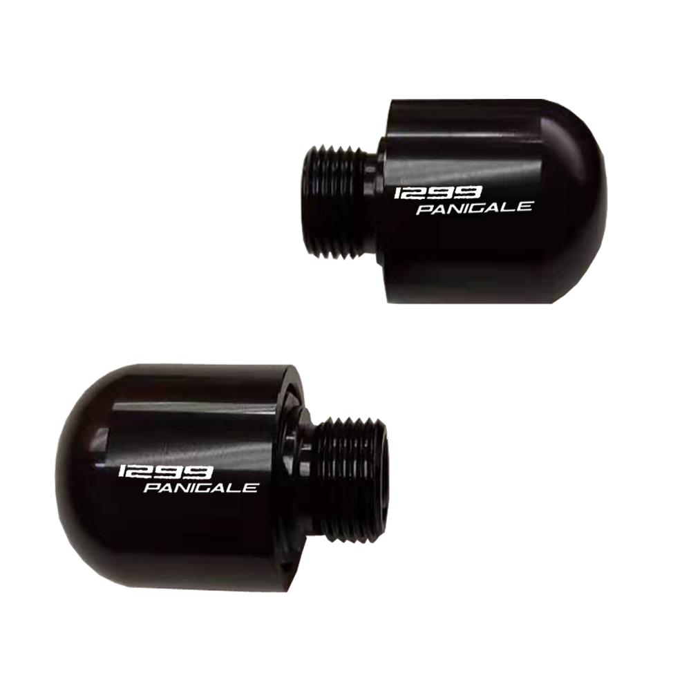 

CNC Motorcycle Handlebar Ends Grips Slider for Ducati 1299 Panigale/S/R Motorbike Handler Bar чорний