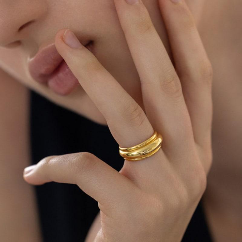 TATIANA Bold Accent Ring CR1885 No. 11