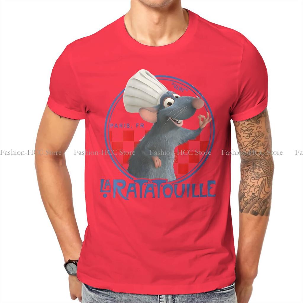 Remy Chef Hat Portrait Hip Hop Tshirt Ratatouilles Cartoon Leisure T Shirt Newest Tshirt For Adult