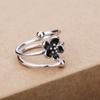 Trendy Style Stylish Jewelry Retro Retro Flower Opening Rings For Women Gathering Party Event Bijoux Anillos Jz431Fashion Jewelry