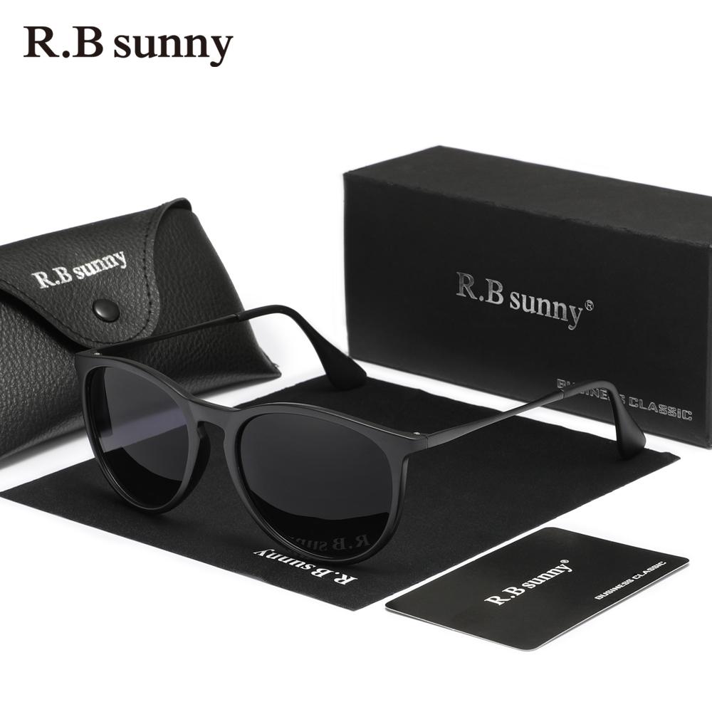 RBsunny Polarizované Dámské Sluneční Brýle Módní Luxusní Anti-UV400 Brýle Kulaté Kočičí Oko Leopard Řidičské Dámské Shiopping Brýle