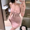 Sex Underwear Pure Desire Cute Cherry Chest Pad Small Chest Set Gather Sexy Uniform Temptation Set Qqny