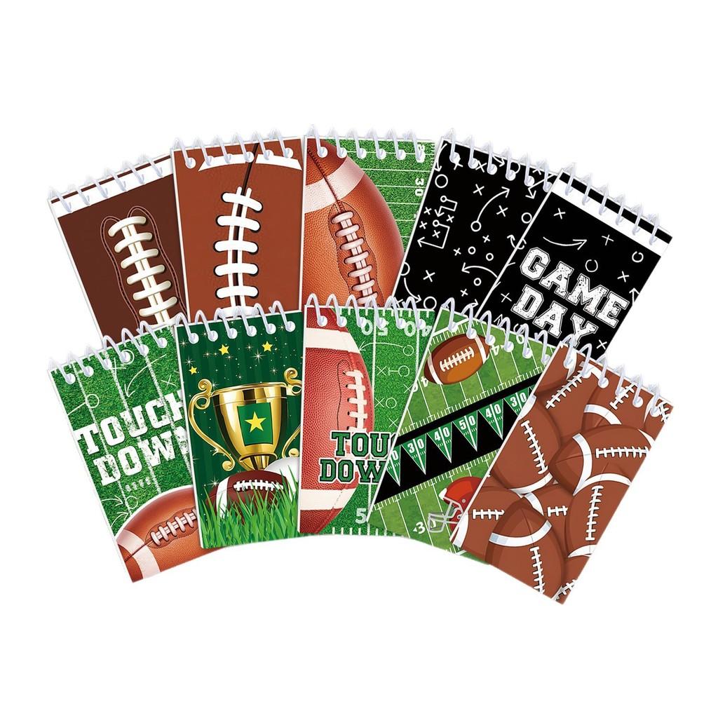 Baseball And Rugby Themed Childrens Notebooks Set With Paper Material For School And Party Decor