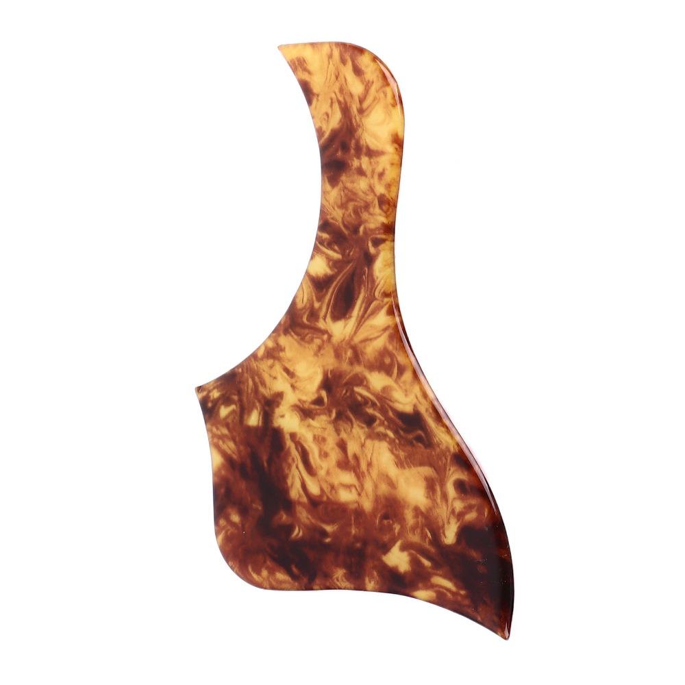 Battipenna per Chitarra Acustica Ispessito Guscio Anti-graffio Ambra Trasparente Battipenna per Chitarra Chitarra Acustica
