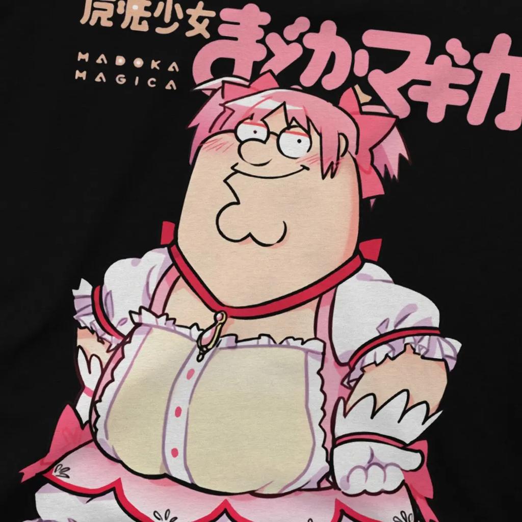 Funny Magical Girl Classic Unisex Women TShirt Puella Magi Madoka Magica Anime Tops T Shirt Humor High Quality Birthday Gifts