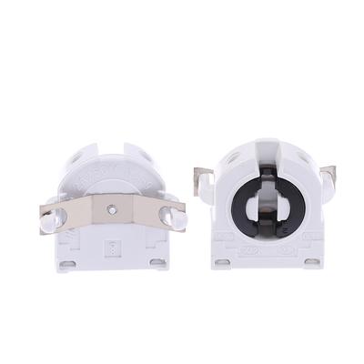 5Pcs T8/G13 Fluorescent Lamp Holder Heat-Resistant Lamp Holder Light Tube Holder Lamp Accessories For Home Office Bedroom