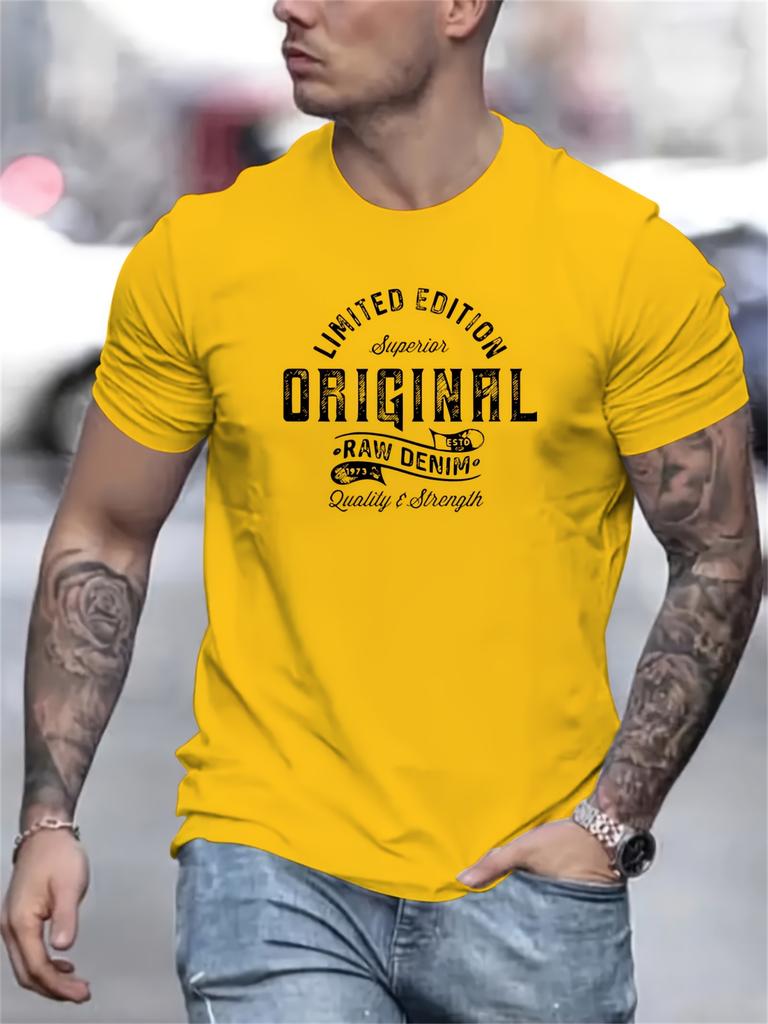 Mens summer 100 pure cotton fashionable casual sports loose edition pattern printed round neck short sleeved Tshirt top