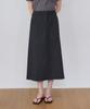 Our Hope Stretch Fatigue A-Line Skirt - Black