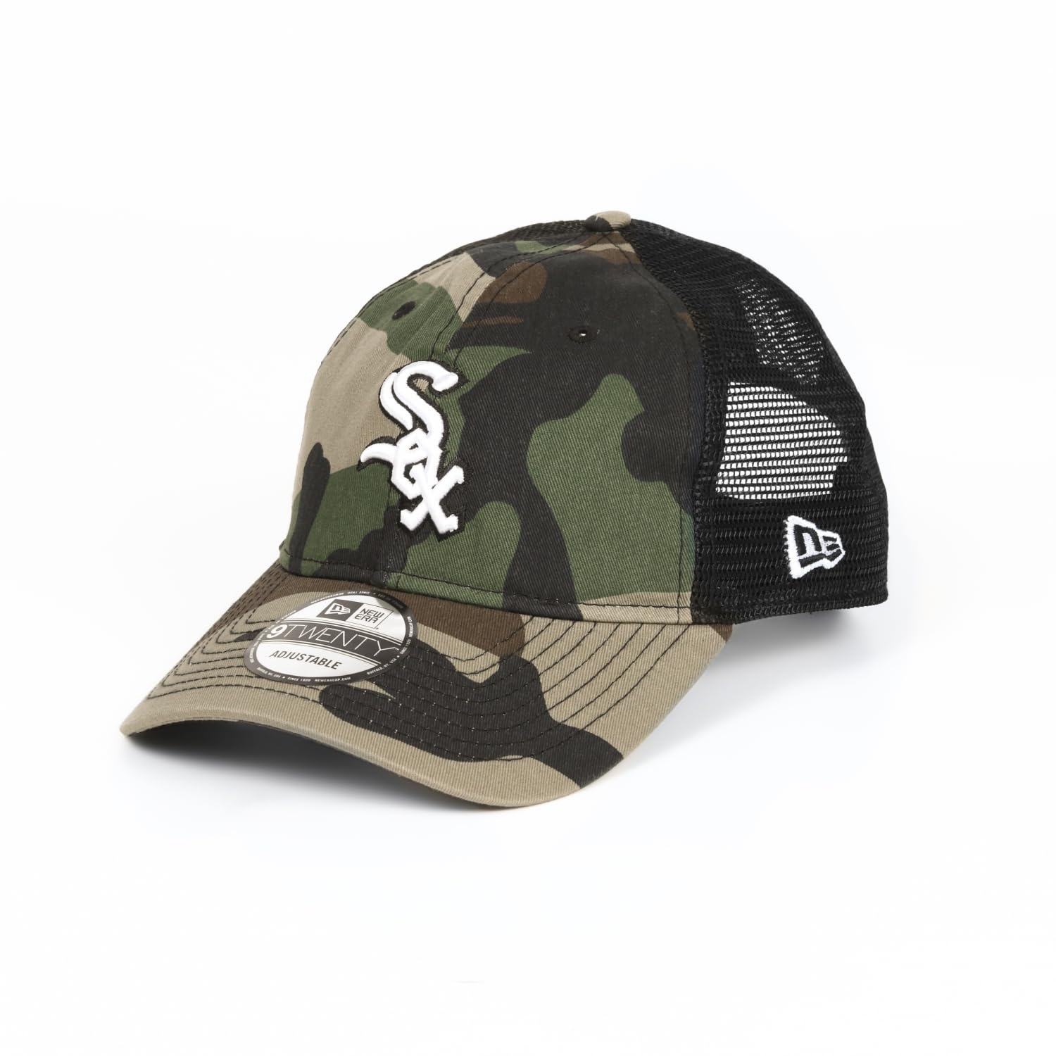 

New Era MLB Mesh Cap 9TWENTY Camouflage Chicago White Sox Chicago White Sox Free Size [New Era]