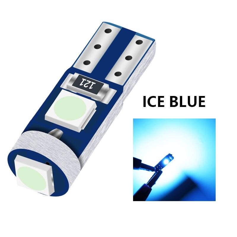 10X T5 3SMD LED Super Bright 3030LED Car Dashboard LED Car Interior Light Auto Side Wedge Light