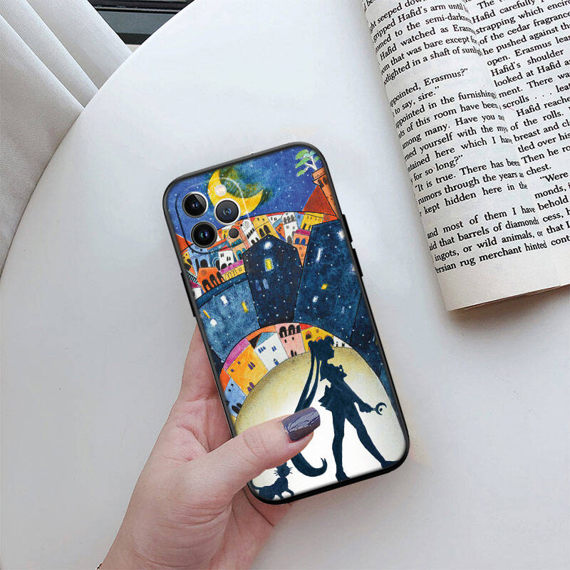 MH133 S-Sailor Moon Phone Shell for Samsung S20 S21 S22 S23 S24 FE Ultra Plus Lite S21S A55 A07 A17 F06 F16 M06 M16 M56 A36 A37 A57