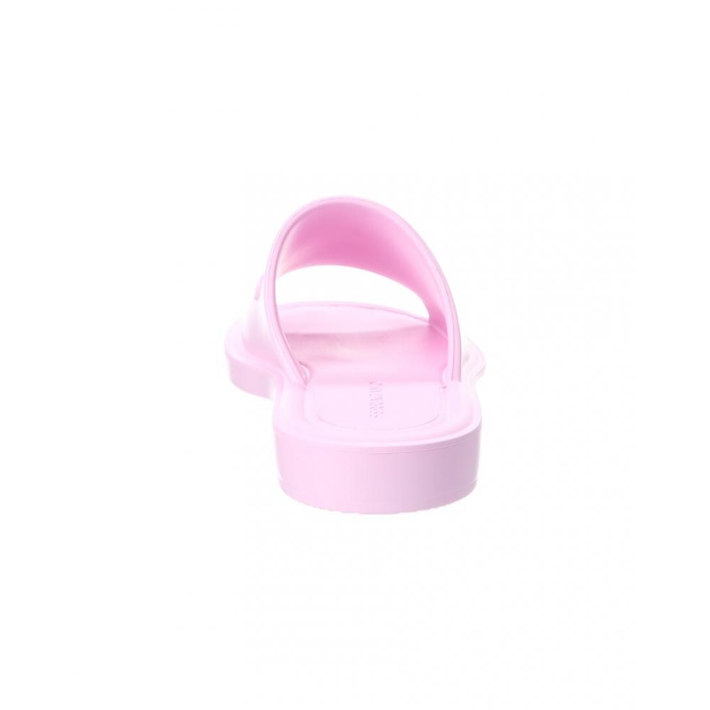 Salvatore Ferragamo Ferragamo Giuneva 3d Logo Rubber Sandal Pink