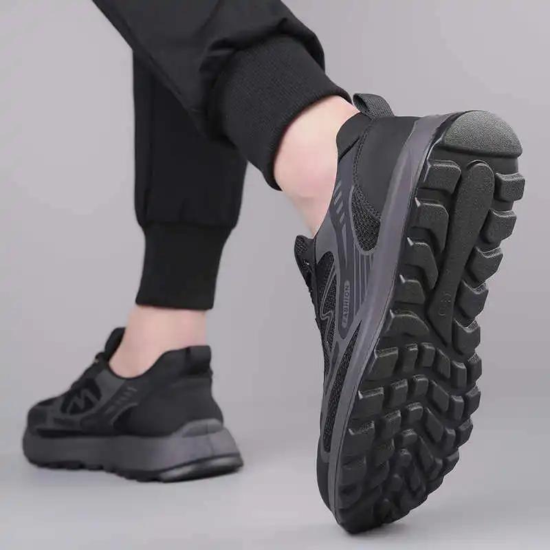 Fashion Laced Thick Heeled Wide Shoes Casual Man Trainers Fashionable Teenage Sneakers Sport Trend Shors Tenise Sports-et-leisure