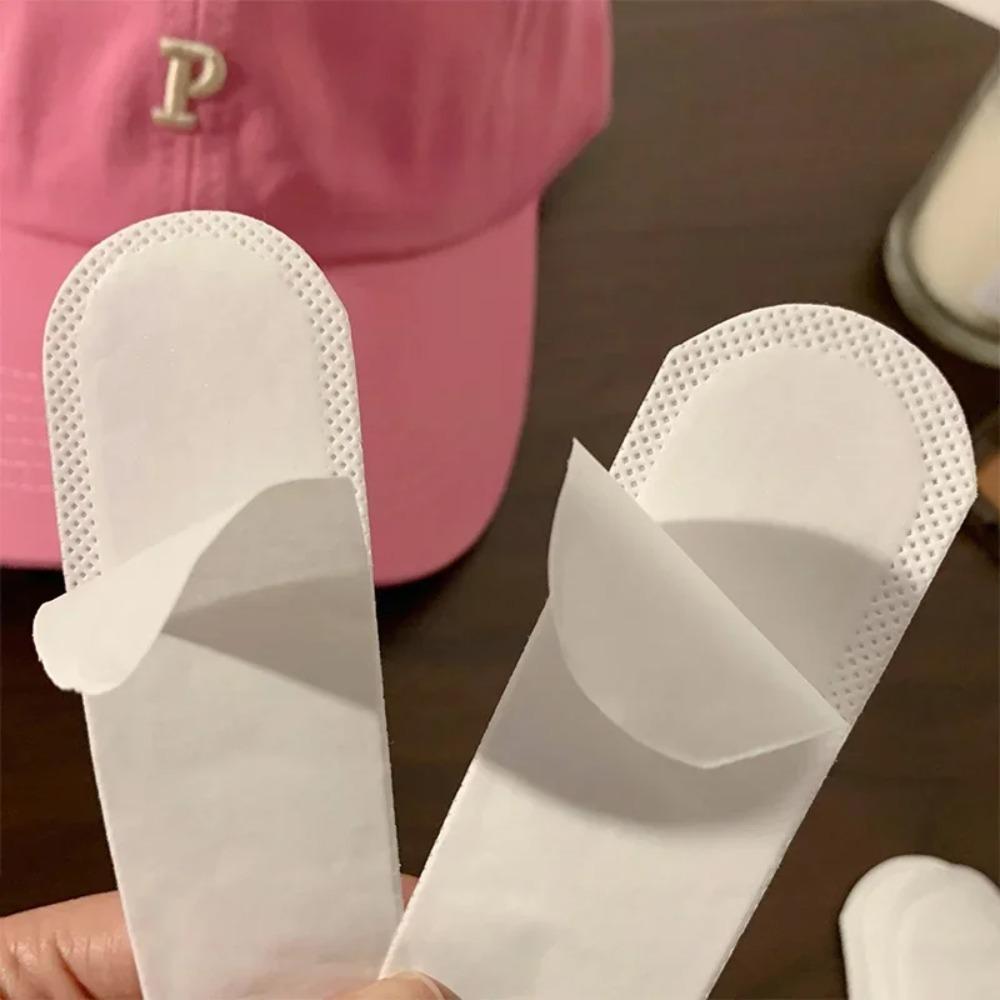 10 Pcs Invisible Hat Sweat Absorber Stickers Liner Bands Sweatband Visor Hat Size Reducer Cap Anti-dirty Strips Pads Tape