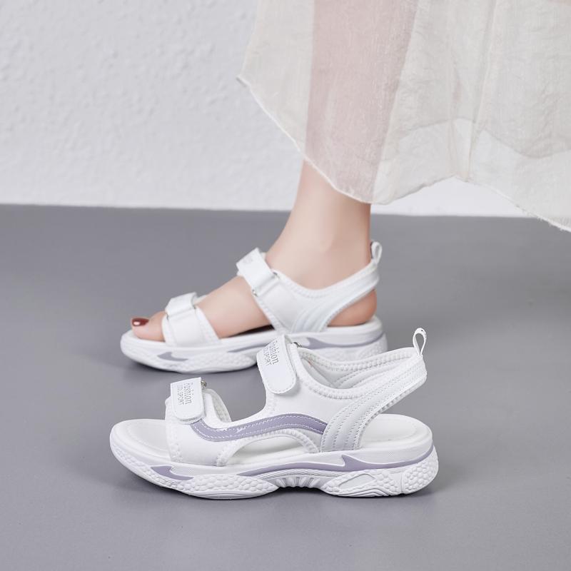34-42 Moda Estiva Donna Suola MD Leggera Sandali Casual Scarpe da Spiaggia per Donna Pantofole per Ragazze