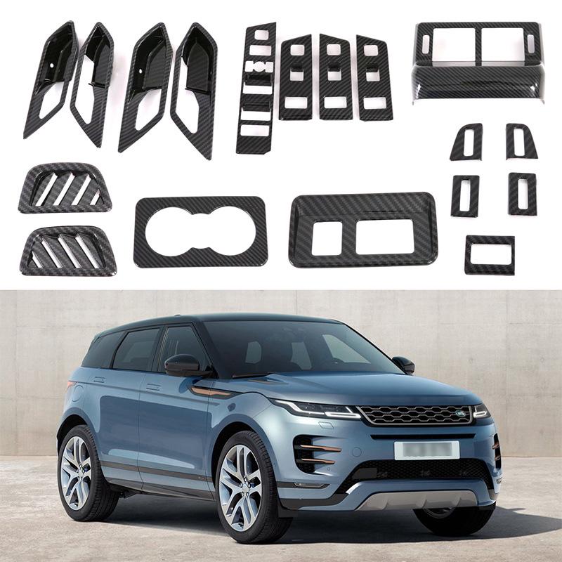 Kompatibilní se zpětným zrcátkem Range Rover Evoque 18-22 a dalšími vnitřními/vnějšími lištami