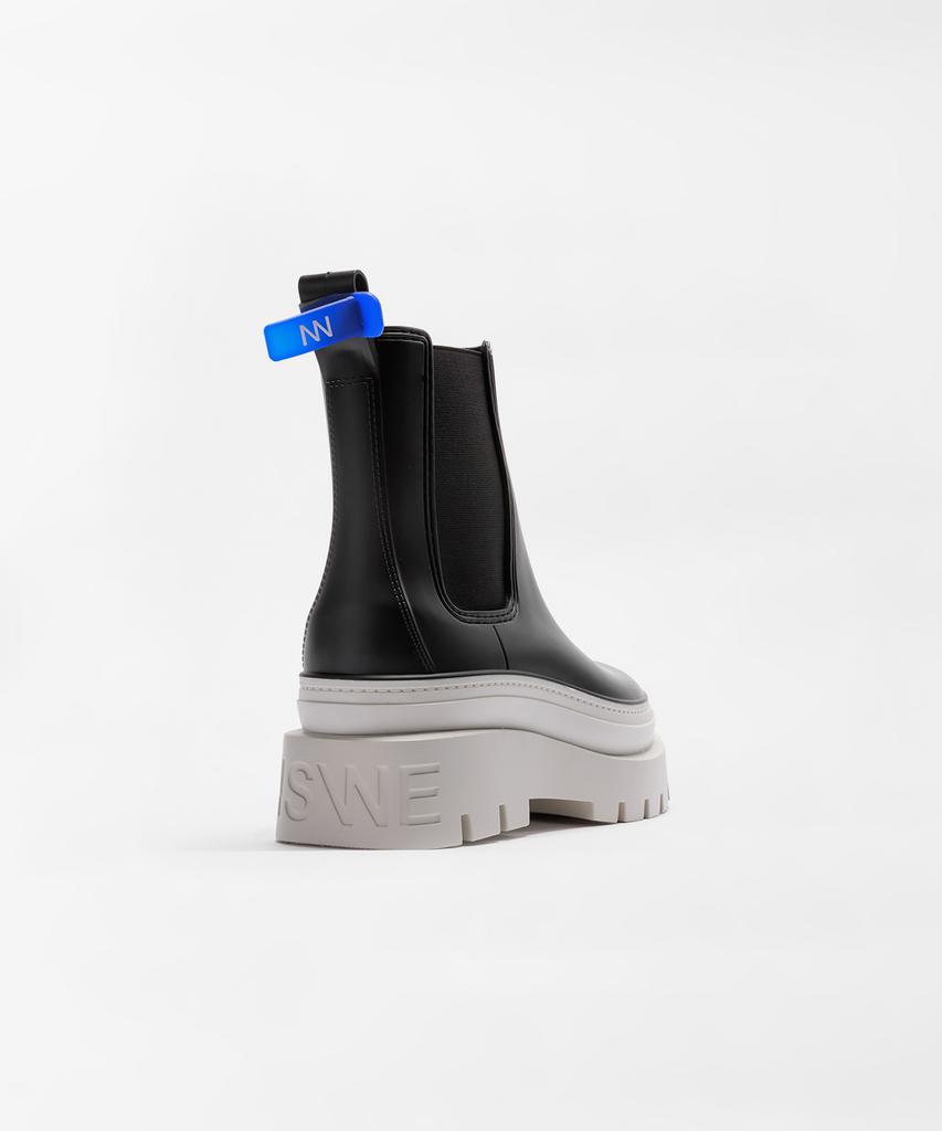 Nswe Vlocker Chelsea Rain Boots 7Cm (Sten Black) - Nsw102Sl